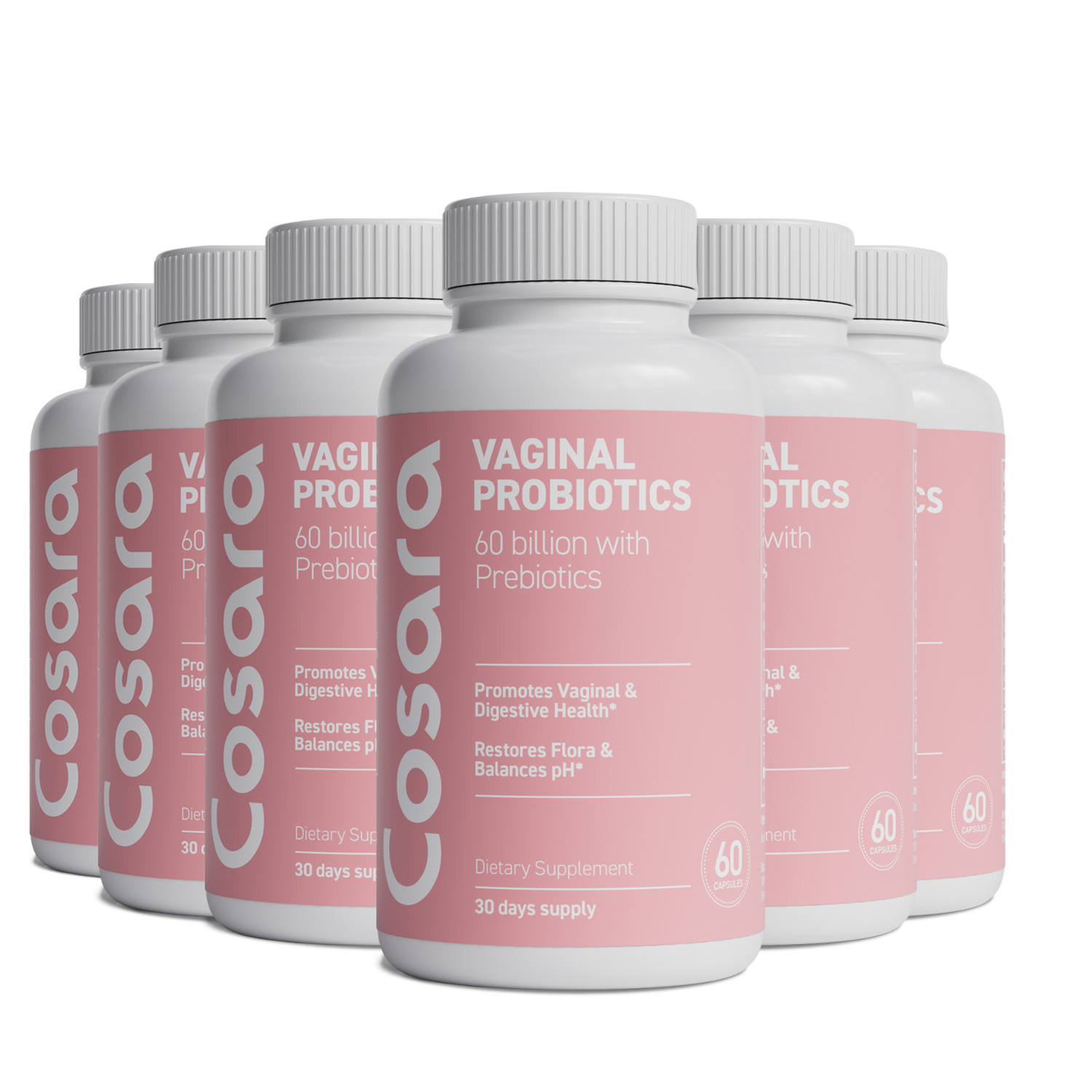 6x Probiotiques vaginaux