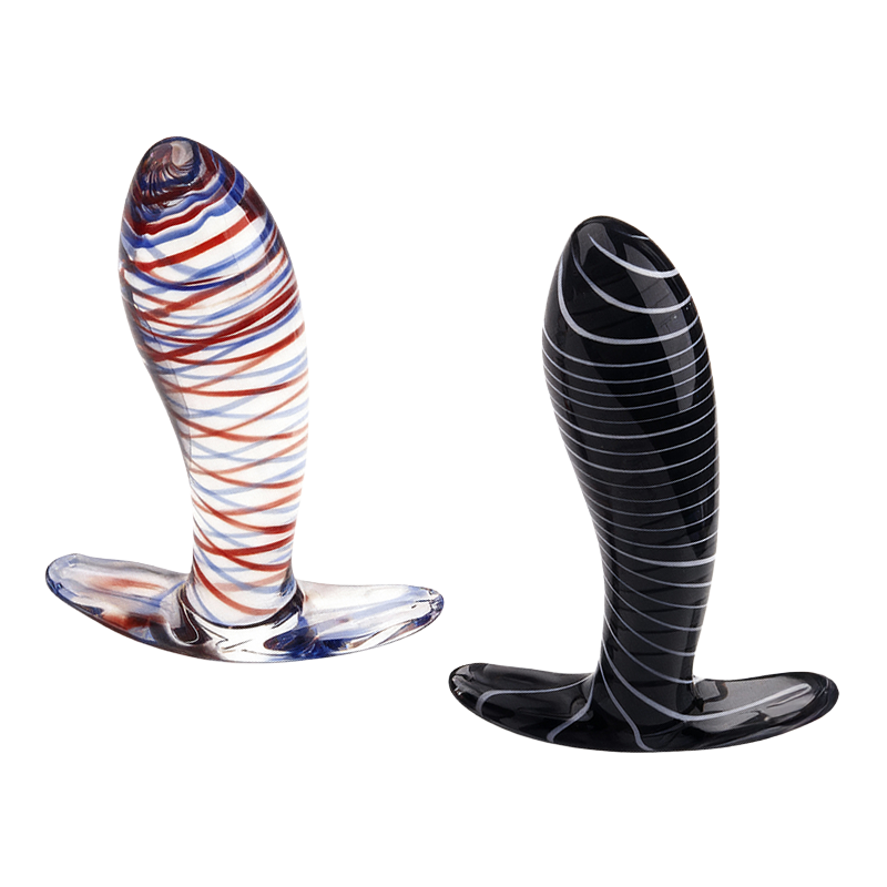 Gode en verre poissonneux